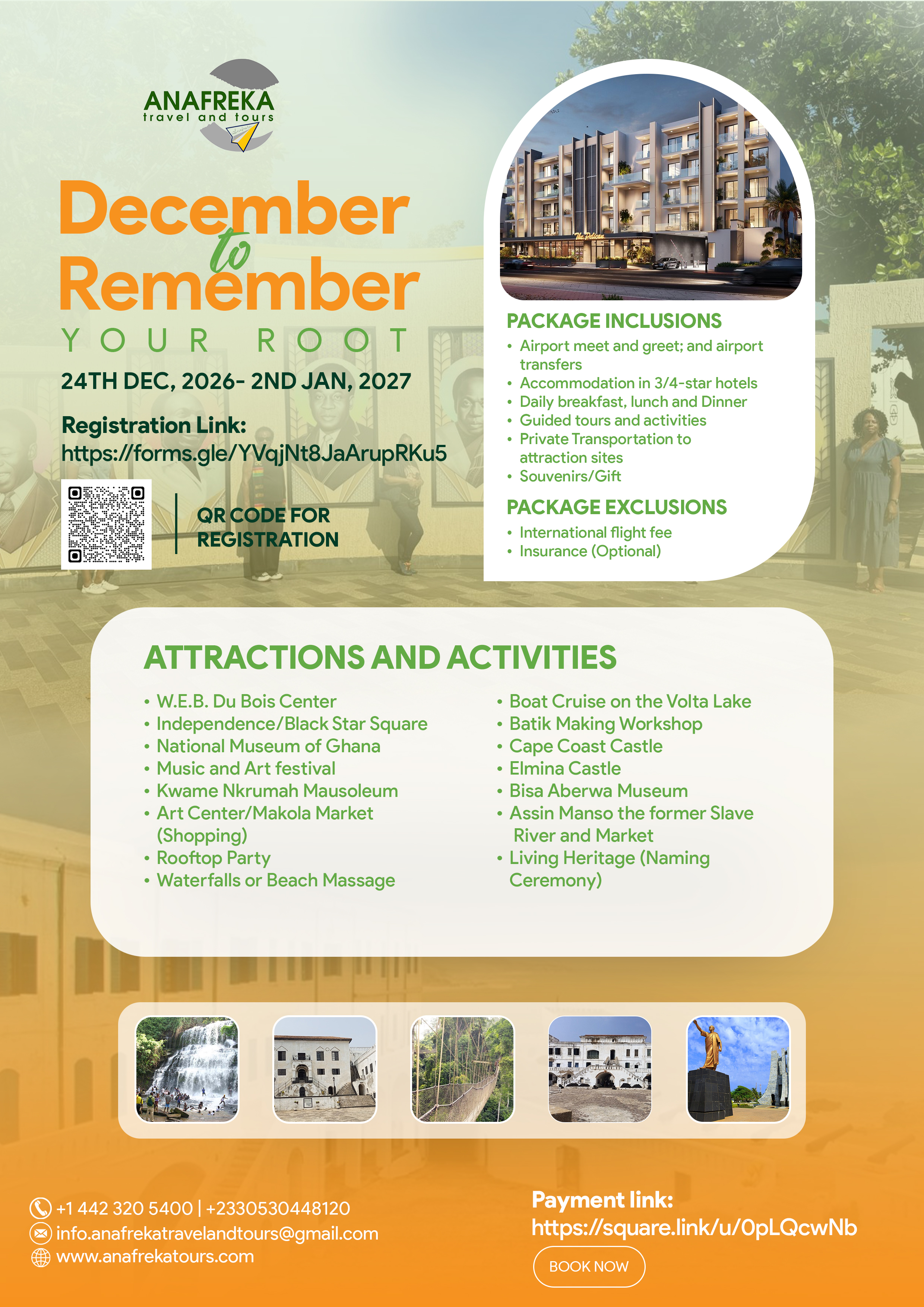 December to Remember Your Roots - 2027